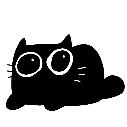 Эмодзи night kitty