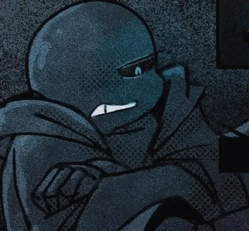 Эмодзи Nightmare Sans