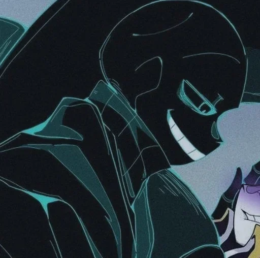 Эмодзи Nightmare Sans