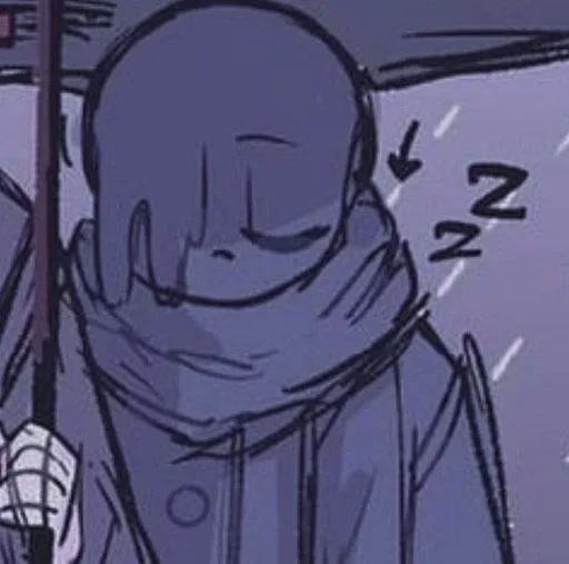 Эмодзи Nightmare Sans