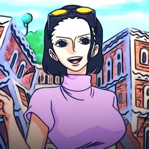 Эмодзи Нико Робин