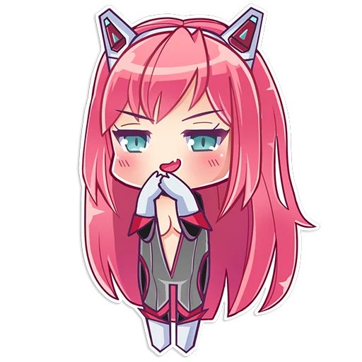 Эмодзи Nivis-chan