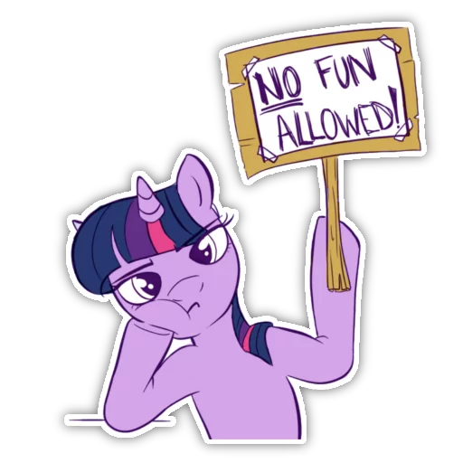 Эмодзи No Fun Allowed