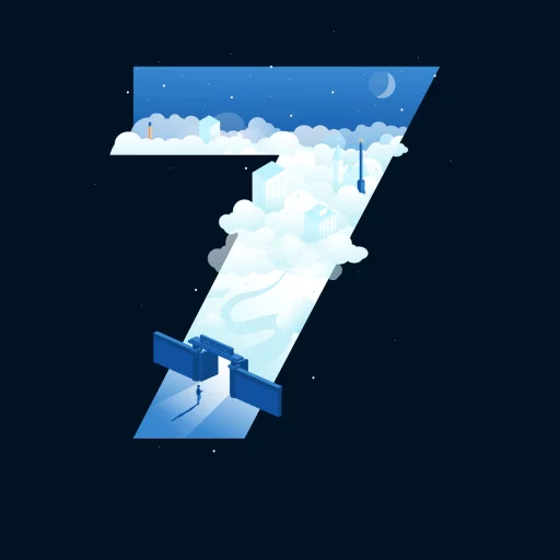 Эмодзи Lucky Seven