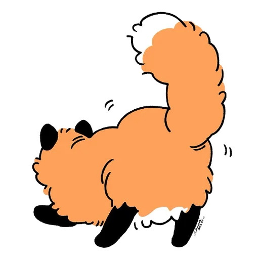 Эмодзи Numsiri fox