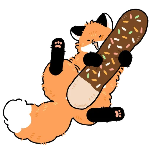 Эмодзи Numsiri fox