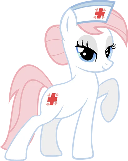 Эмодзи Nurse Redheart pack