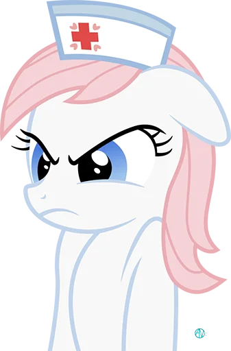 Эмодзи Nurse Redheart pack