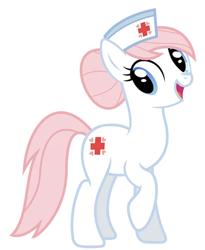 Эмодзи Nurse Redheart pack