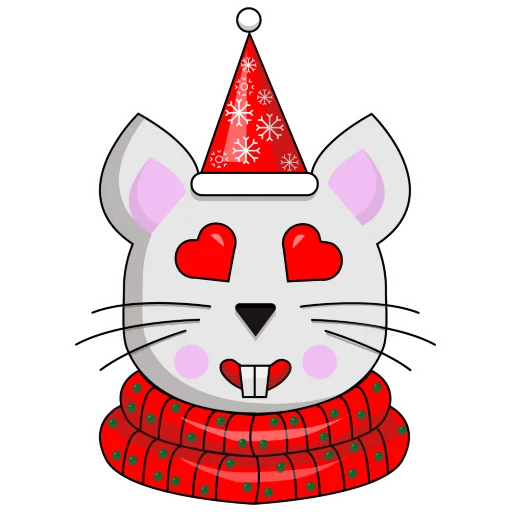 Эмодзи New Year by Stickerathon