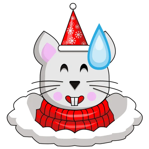 Эмодзи New Year by Stickerathon