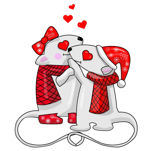 Эмодзи New Year by Stickerathon