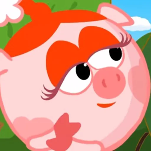 Эмодзи Нюша | Смешарики