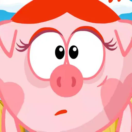 Эмодзи Нюша | Смешарики