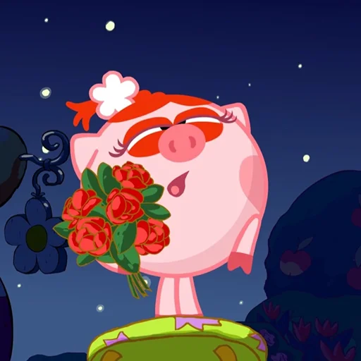 Эмодзи Нюша | Смешарики