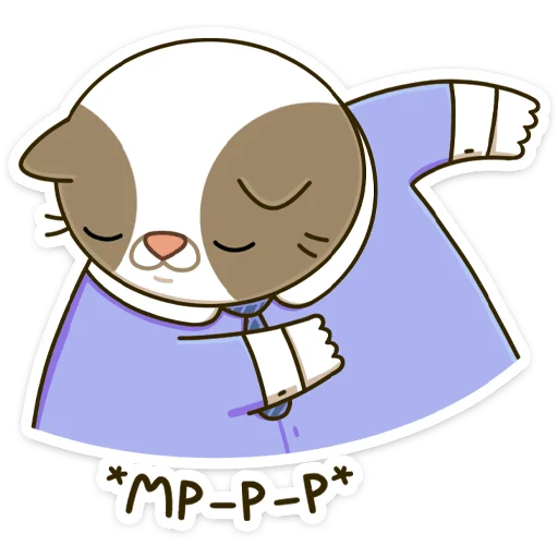 Эмодзи Офисный кот