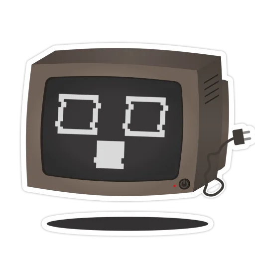 Эмодзи Old Monitor