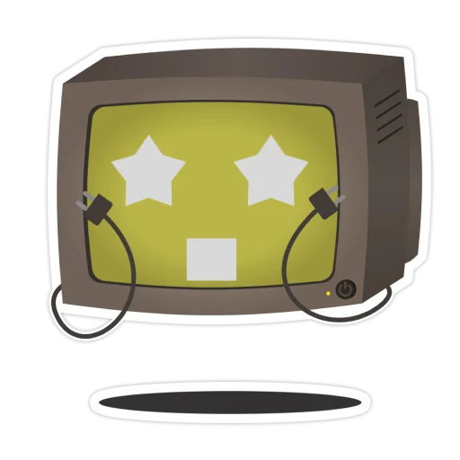 Эмодзи Old Monitor