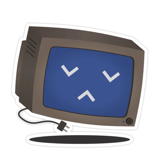 Эмодзи Old Monitor