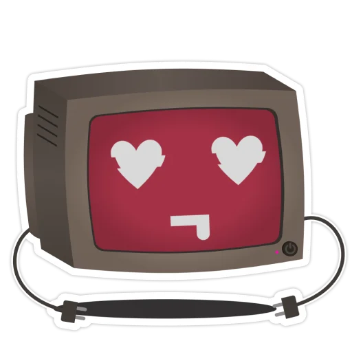 Эмодзи Old Monitor
