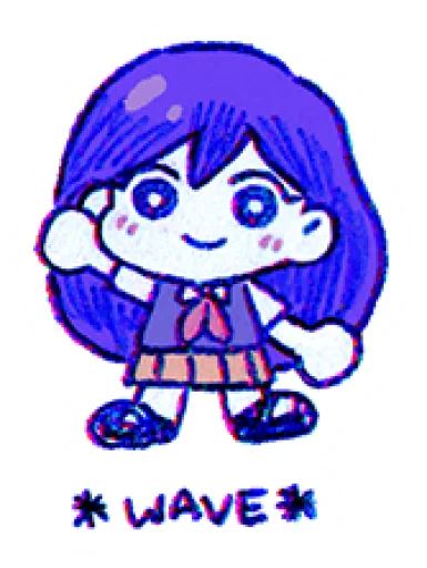 Эмодзи Official Omori Stickers (OMOCAT)