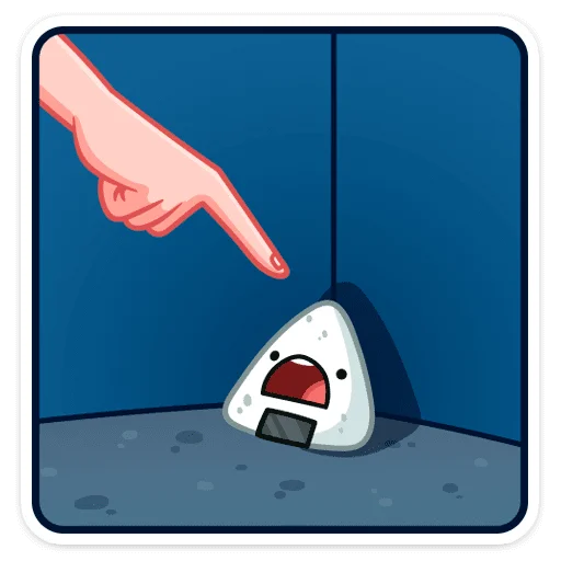 Эмодзи Онигири-сан