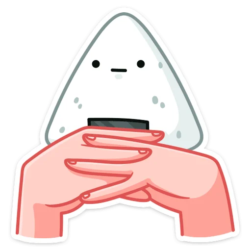 Эмодзи Онигири-сан