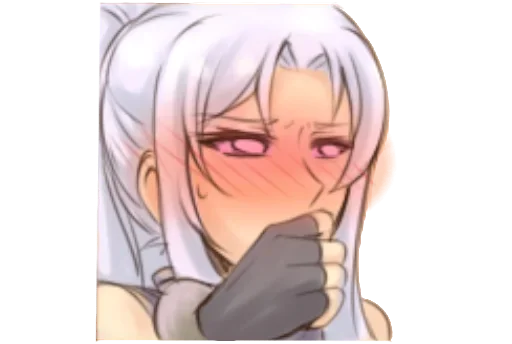 Эмодзи Shy