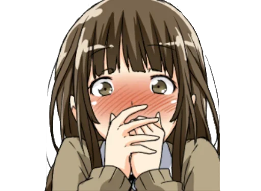 Эмодзи Shy