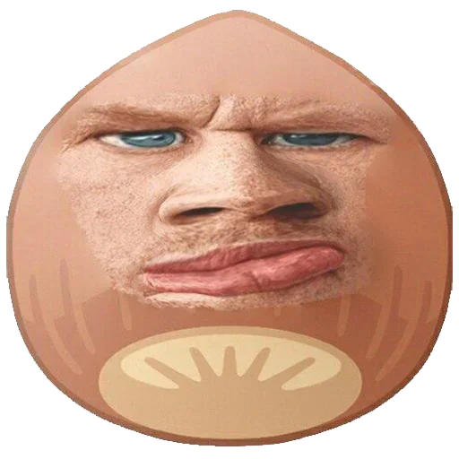 Эмодзи Орех так и просится на ГРЕХ