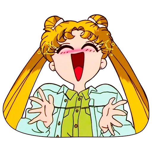 Эмодзи Original Sailor Moon