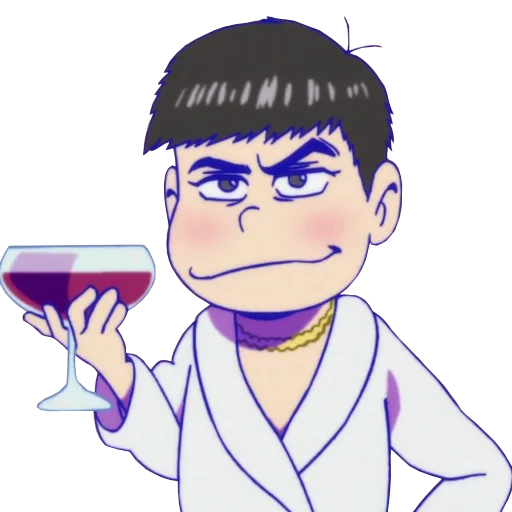 Эмодзи Osomatsu Stickers