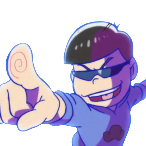 Эмодзи Osomatsu Stickers