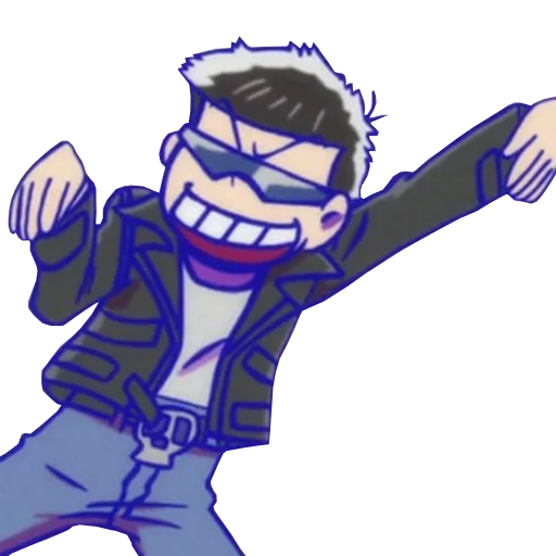 Эмодзи Osomatsu Stickers