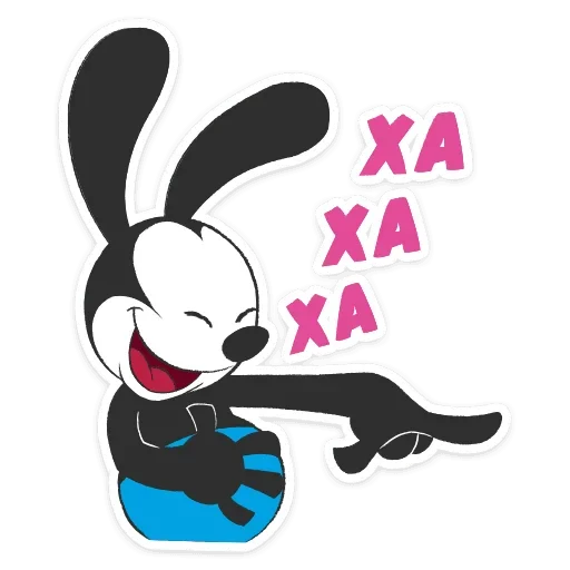 Эмодзи Кролик Освальд