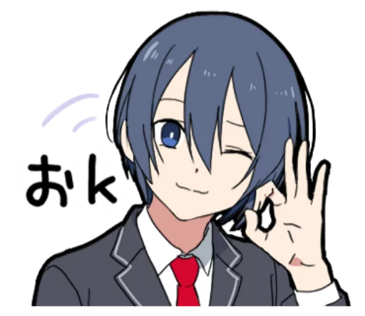 Эмодзи Otaku boy