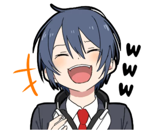 Эмодзи Otaku boy