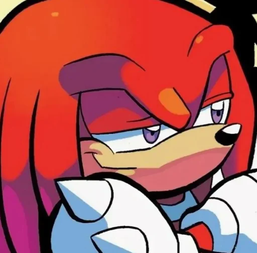 Эмодзи KNUCKLES THE ECHIDNA