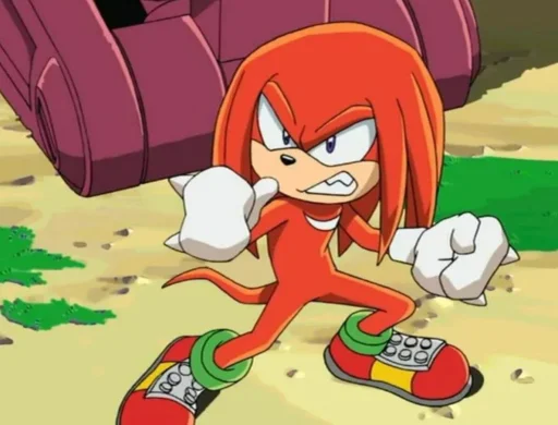 Эмодзи KNUCKLES THE ECHIDNA