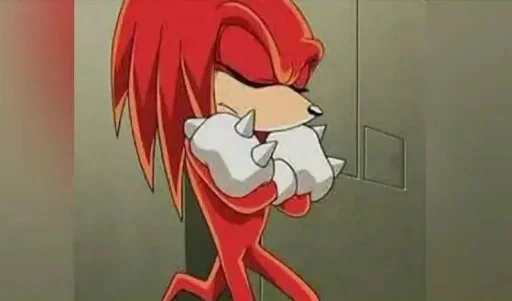 Эмодзи KNUCKLES THE ECHIDNA