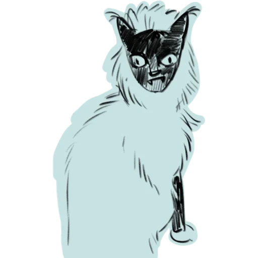 Эмодзи Mad cats