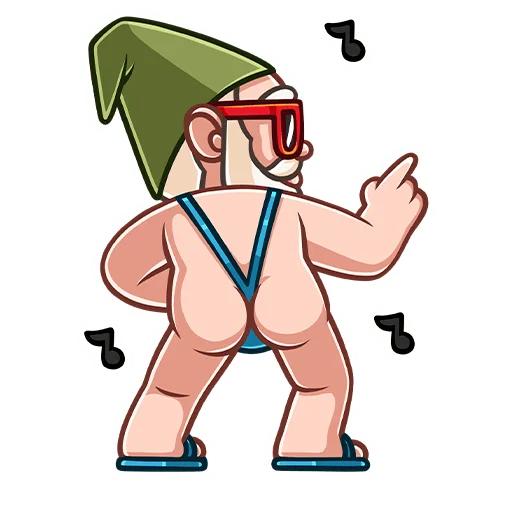 Эмодзи Деда Гном