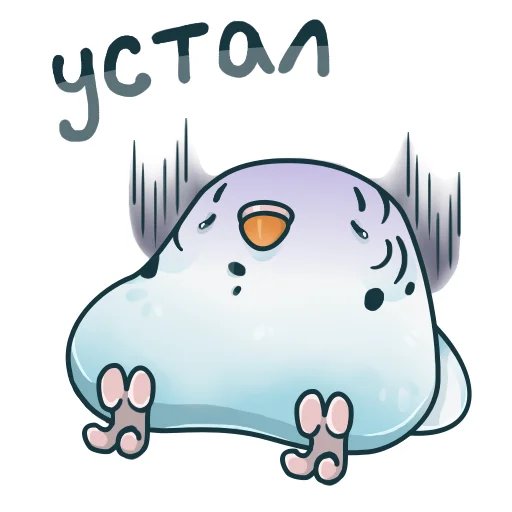 Эмодзи Попуг Пупсик