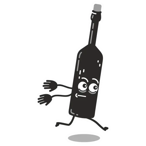 Эмодзи bottle of wine