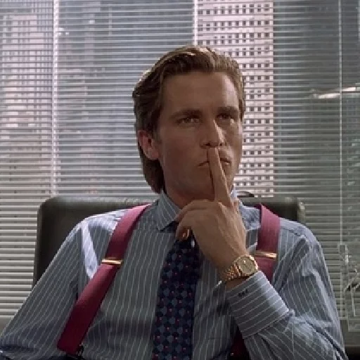 Эмодзи Patrick Bateman