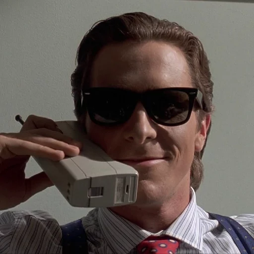 Эмодзи Patrick Bateman