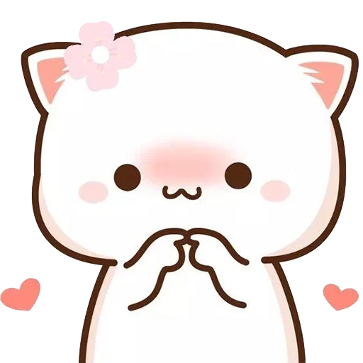 Эмодзи Peach Goma Cats