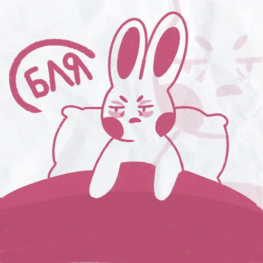 Эмодзи peachy bunny