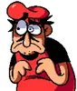 Эмодзи angry italian man