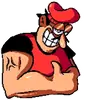 Эмодзи angry italian man